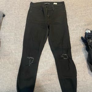 Level 99 high rise black skinny jeans